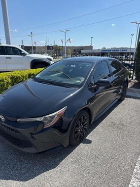 Black Sand Pearl 2020 Toyota Corolla LE