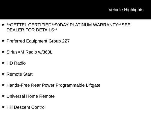 2021 Chevrolet Tahoe 4WD Z71