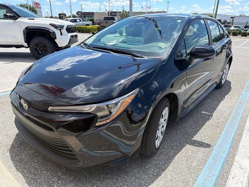 Midnight Black Metallic 2024 Toyota Corolla LE