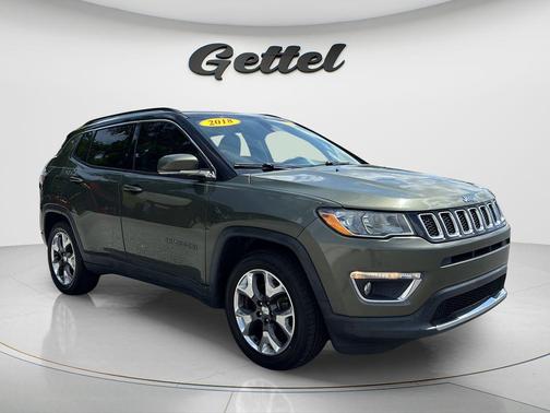 Olive Green Pearlcoat 2018 Jeep Compass Limited