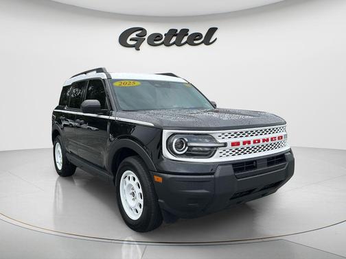 SHADOW BLACK 2025 Ford Bronco Sport Heritage