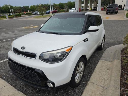 Clear White 2016 Kia Soul +