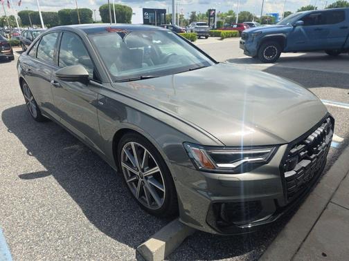 Gray 2024 Audi A6 45 Premium