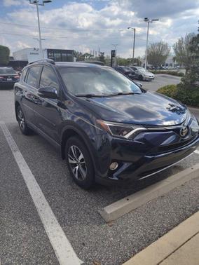 Galactic Aqua Mica 2017 Toyota RAV4 XLE