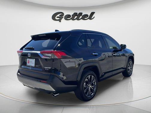 Midnight Black Metallic 2025 Toyota RAV4 Hybrid SE