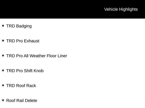 2021 Toyota 4Runner TRD Pro