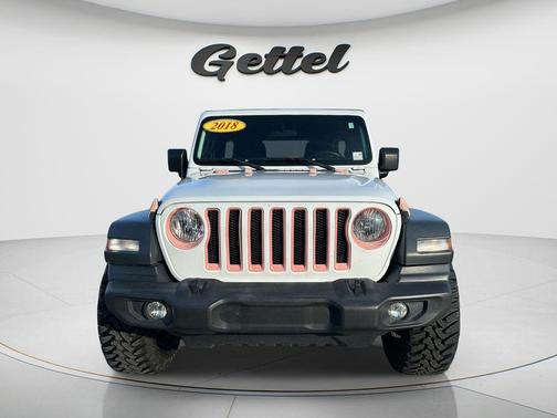 Bright White Clearcoat 2018 Jeep Wrangler Unlimited Sport