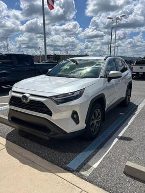Wind Chill Pearl 2023 Toyota RAV4 Hybrid XLE Premium
