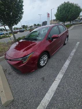 Ruby Flare Pearl 2022 Toyota Corolla LE