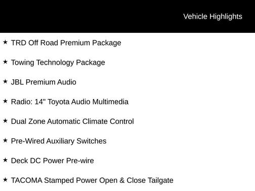 2024 Toyota Tacoma TRD Off Road