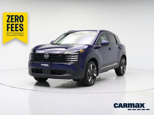 Blue 2025 Nissan Kicks SR