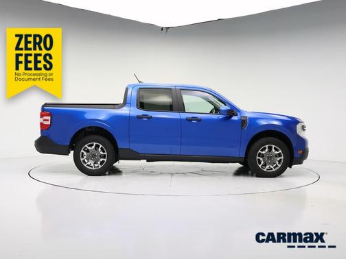 Blue 2022 Ford Maverick XLT