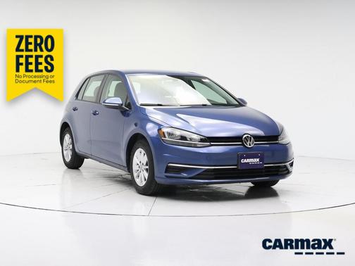 Blue 2018 Volkswagen Golf S