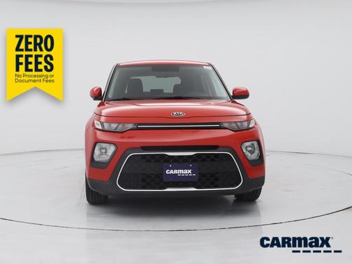 Red 2021 Kia Soul LX
