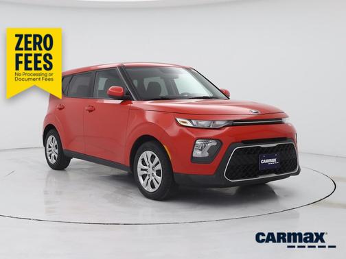 Red 2021 Kia Soul LX
