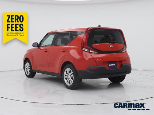 Red 2021 Kia Soul LX