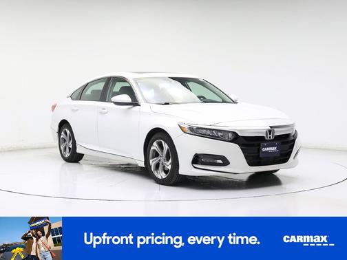 White 2018 Honda Accord EX