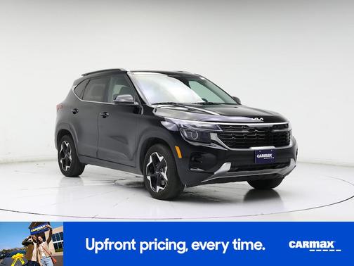 Black 2025 Kia Seltos EX