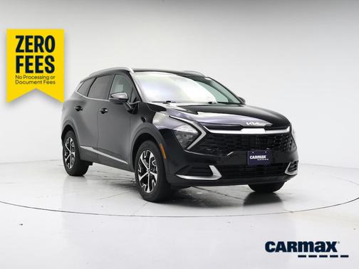 Black 2023 Kia Sportage Hybrid EX