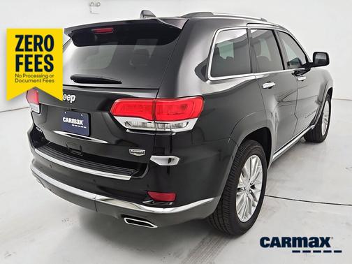 Black 2018 Jeep Grand Cherokee Summit