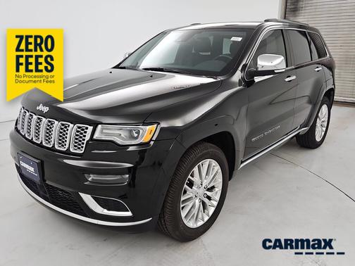Black 2018 Jeep Grand Cherokee Summit