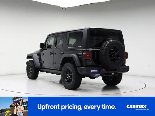 Black 2024 Jeep Wrangler 4xe Willy's