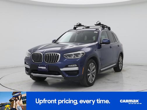 Blue 2019 BMW X3 XDrive30i
