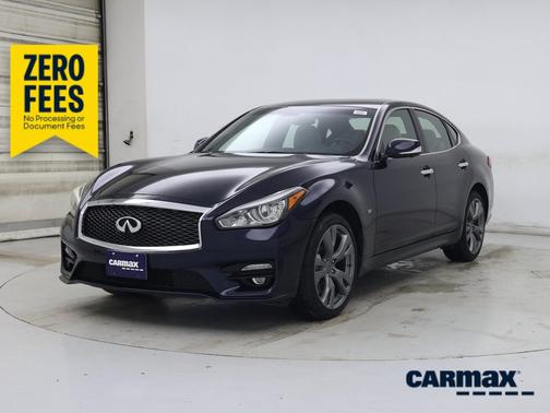 Blue 2015 INFINITI Q70