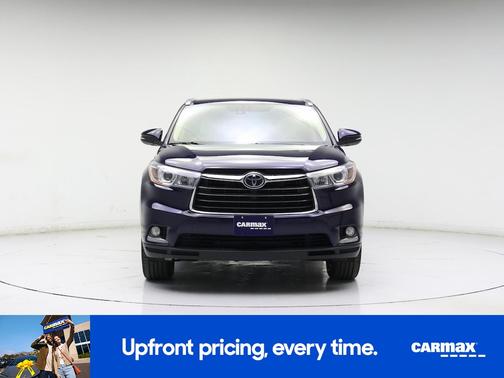 Blue 2015 Toyota Highlander Limited