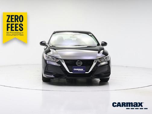 Black 2021 Nissan Sentra SV