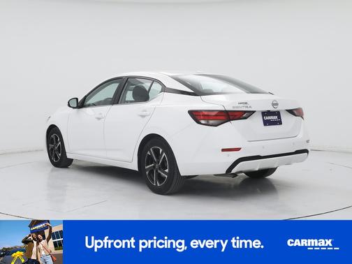 White 2025 Nissan Sentra SV