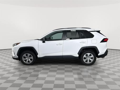 Super White 2019 Toyota RAV4 LE