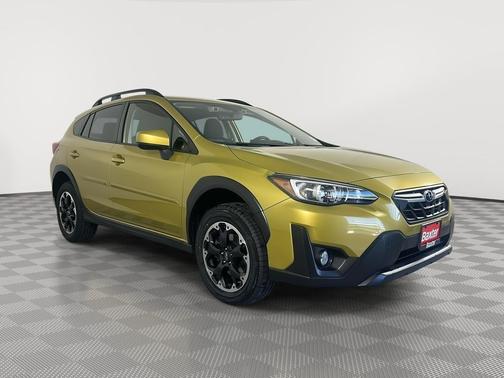 Plasma Yellow Pearl 2022 Subaru Crosstrek Premium