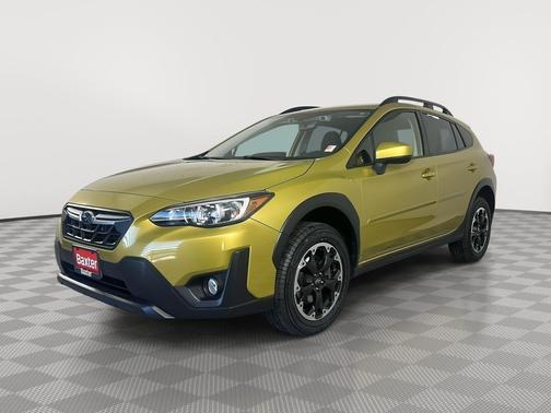 Plasma Yellow Pearl 2022 Subaru Crosstrek Premium