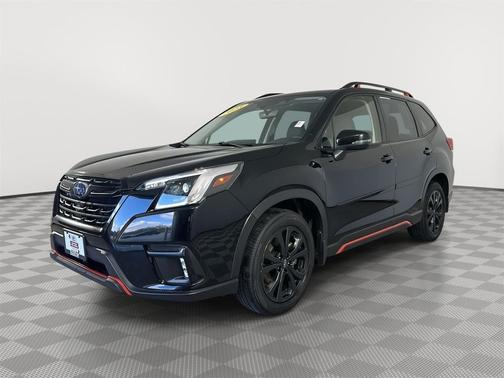 Crystal Black Silica 2023 Subaru Forester Sport