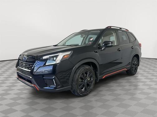Crystal Black Silica 2023 Subaru Forester Sport