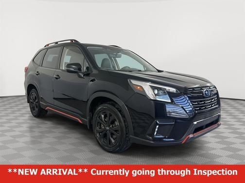 Crystal Black Silica 2023 Subaru Forester Sport