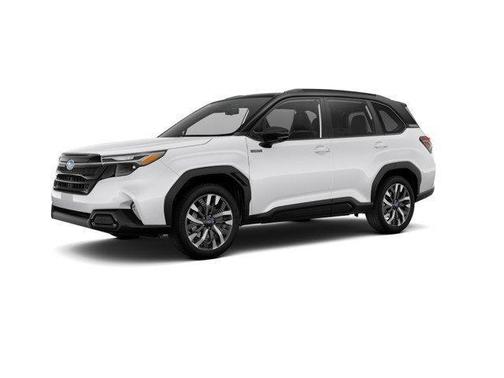 Crystal White Pearl/Crystal Black Silica 2026 Subaru Forester Hybrid Touring