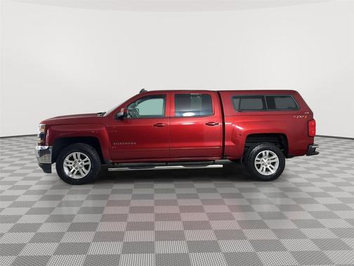Cajun Red Tintcoat 2018 Chevrolet Silverado 1500 1LT