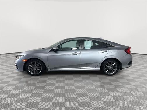 Lunar Silver Metallic 2019 Honda Civic EX-L