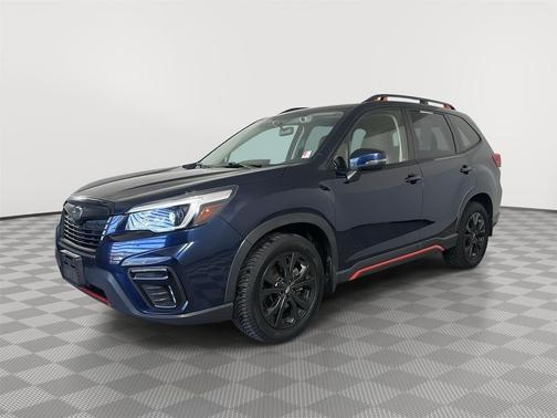 Dark Blue Pearl 2021 Subaru Forester Sport