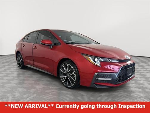 Barcelona Red Metallic 2020 Toyota Corolla SE