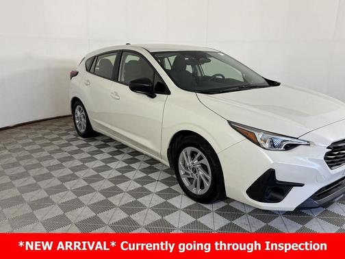 Crystal White Pearl 2024 Subaru Impreza Base