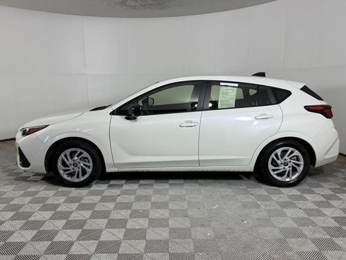 Crystal White Pearl 2024 Subaru Impreza Base