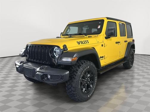 Hellayella Clearcoat 2021 Jeep Wrangler Willys
