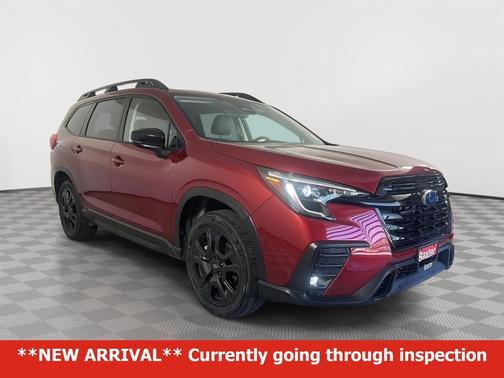 Crimson Red Pearl 2025 Subaru Ascent Onyx Edition 7-Passenger