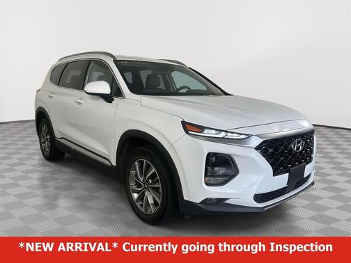 Quartz White 2019 Hyundai SANTA FE SEL Plus 2.4