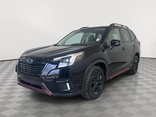 Crystal Black Silica 2023 Subaru Forester Sport
