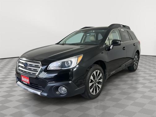 Crystal Black Silica 2017 Subaru Outback 3.6R Limited