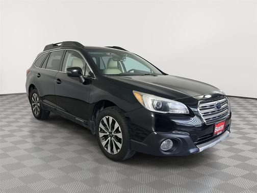 Crystal Black Silica 2017 Subaru Outback 3.6R Limited